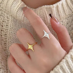 Load image into Gallery viewer, Resizable North Star Rings
