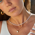 Load image into Gallery viewer, Riva Moonstone Pendant Necklace
