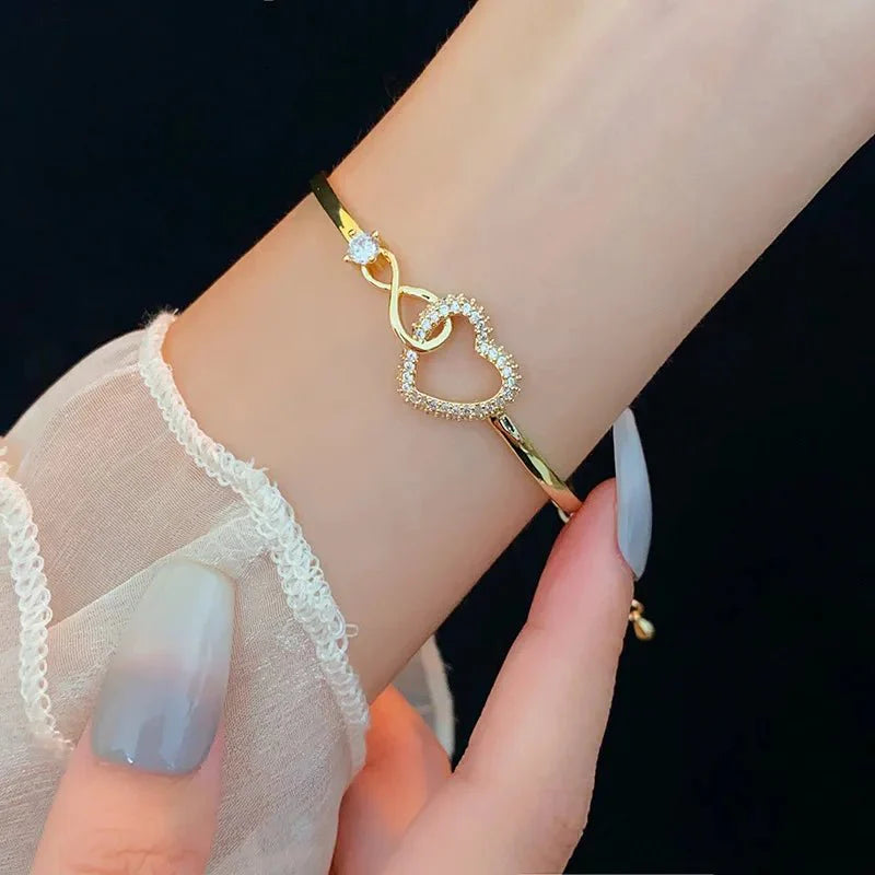 Romantic eternal infinite love bracelet 401989