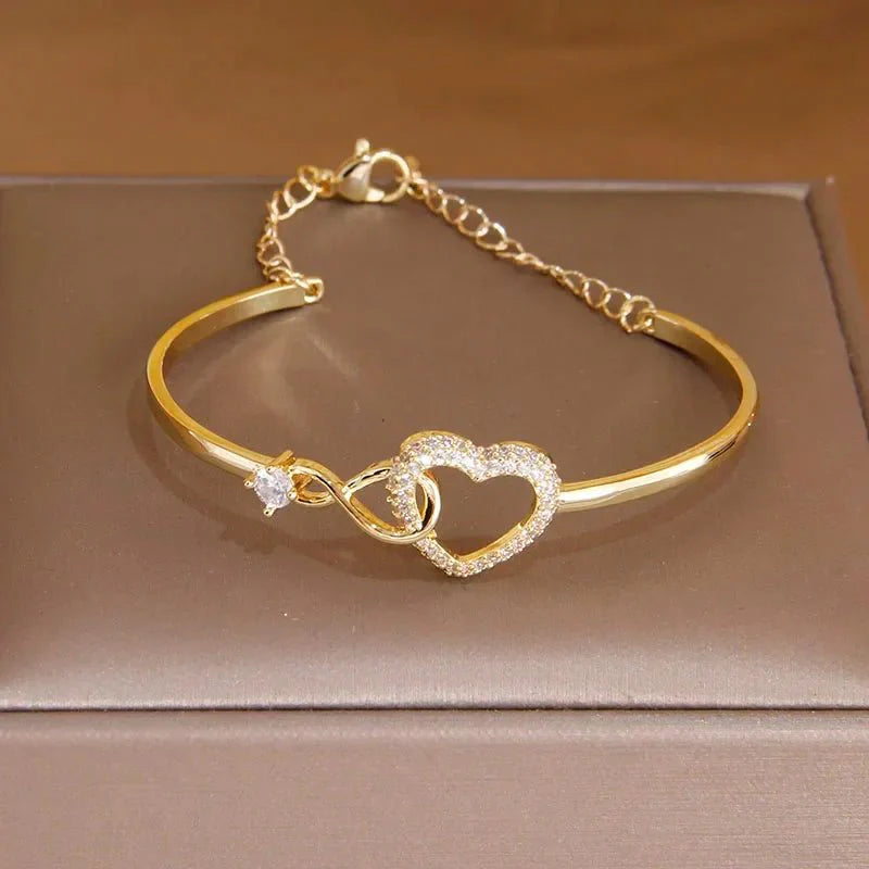 Romantic eternal infinite love bracelet