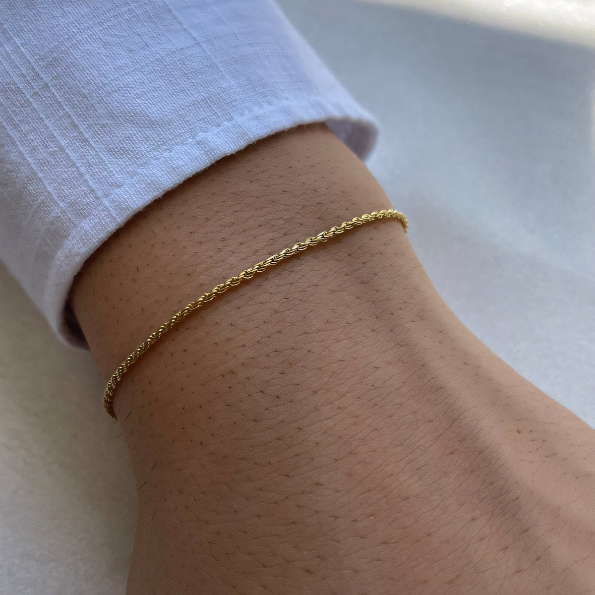 Romantic rope chain couples bracelets set 798556