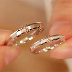 Load image into Gallery viewer, Romantic X Couples Rings

