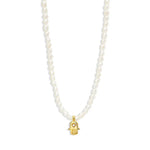 Load image into Gallery viewer, S925 Dainty Diamond Charm Pearl Necklace
