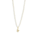 Load image into Gallery viewer, S925 Dainty Diamond Charm Pearl Necklace
