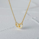 Load image into Gallery viewer, S925 Dainty Forever Linked Necklace
