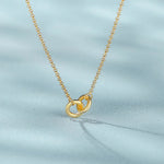 Load image into Gallery viewer, S925 Dainty Forever Linked Necklace
