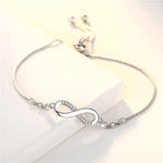 Load image into Gallery viewer, S925 Infinity Diamond Love Bracelet
