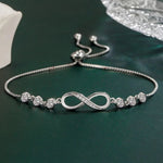 Load image into Gallery viewer, S925 Infinity Diamond Love Bracelet
