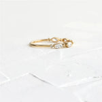 Load image into Gallery viewer, S925 Thin Dainty Oval Diamond Ring

