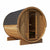 SAUNALIFE Barrel Sauna Package SaunaLife E8 Barrel Sauna with Harvia SWS80 Sauna Heater - MODELE8/SWS80