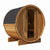 SaunaLife Barrel Sauna SaunaLife Model E6 Sauna Barrel ERGO Series (Sauna Barrel 59"x81")