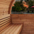 SaunaLife Barrel Sauna SaunaLife Model E7 Sauna Barrel (ERGO Series Sauna Barrel 71"D x 81"H (Diameter)