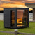 SaunaLife Barrel Sauna SaunaLife Model G6 Pre-Assembled Outdoor Home Sauna-SLMODELG6R