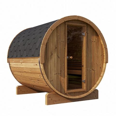 SaunaLife SaunaLife Model E8 Sauna Barrel (ERGO Series Sauna Barrel 87"D x 81"H (Diameter))