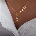 Load image into Gallery viewer, Shooting Star Celestial Necklace

