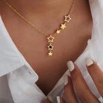 Load image into Gallery viewer, Shooting Star Celestial Necklace
