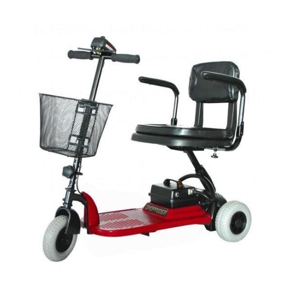 Shoprider ECHO 3-Wheel Mobility Scooter, Red