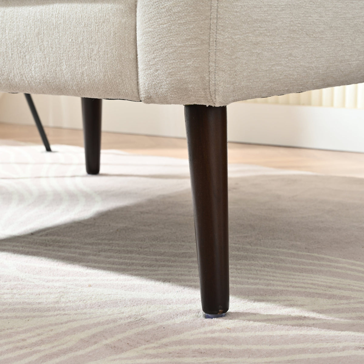 Sofa Chair Set Accent Chair Barrel Chair - Cozy Upholstered Accent Chair in Beige for Living Spaces