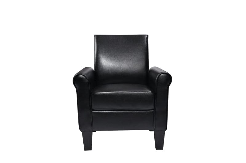Sofa Chair Set Accent Chair Manual Black Upholstered Club Chair