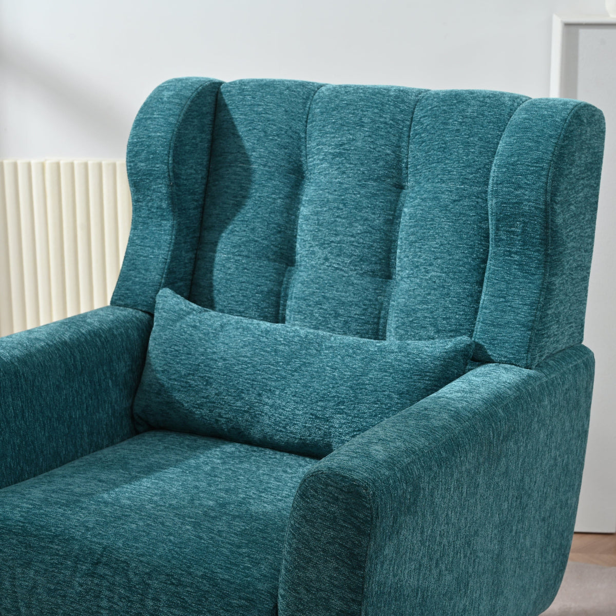 Sofa Chair Set Accent Chair Modern Mid Century Accent Chair In Teal Chenille