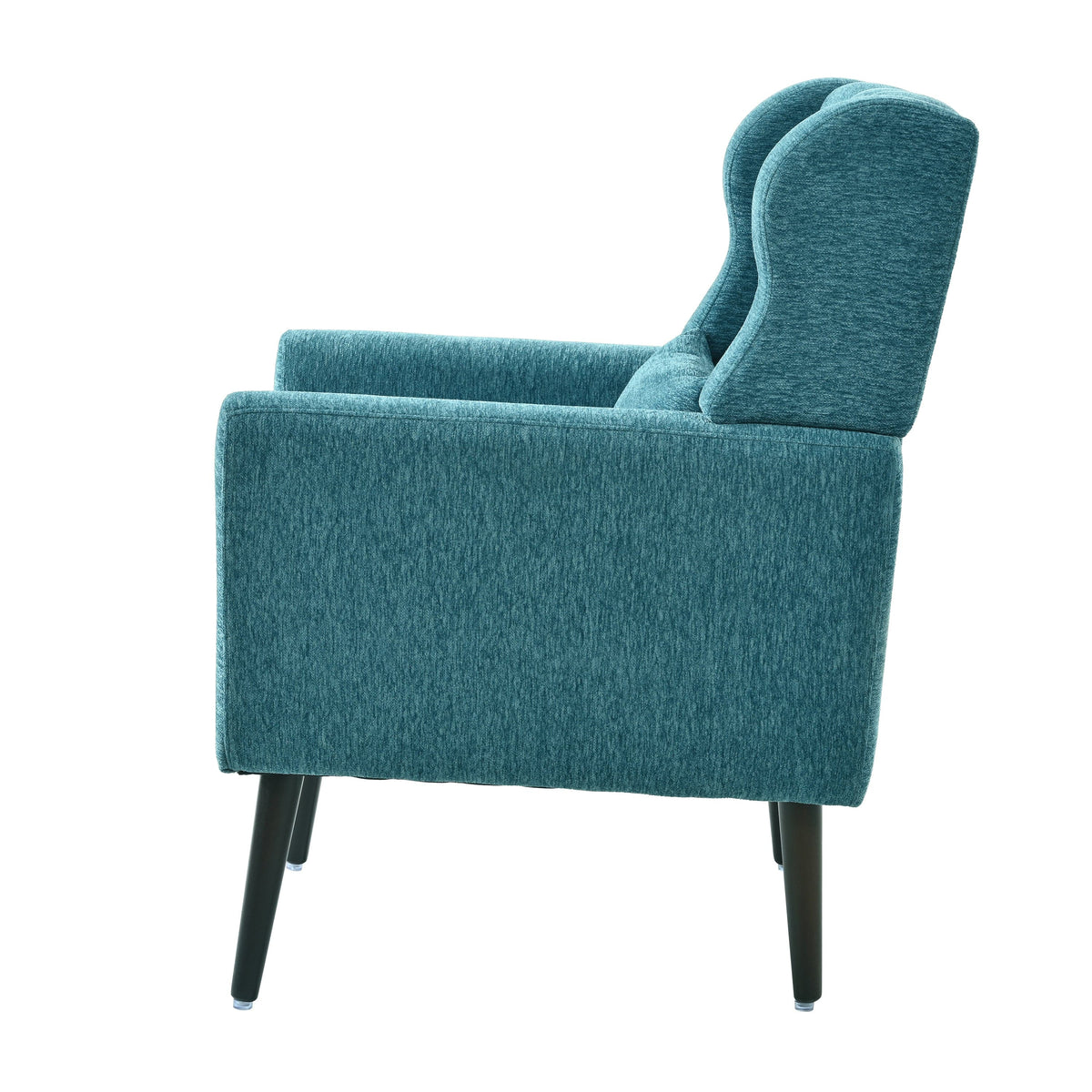 Sofa Chair Set Accent Chair Modern Mid Century Accent Chair In Teal Chenille