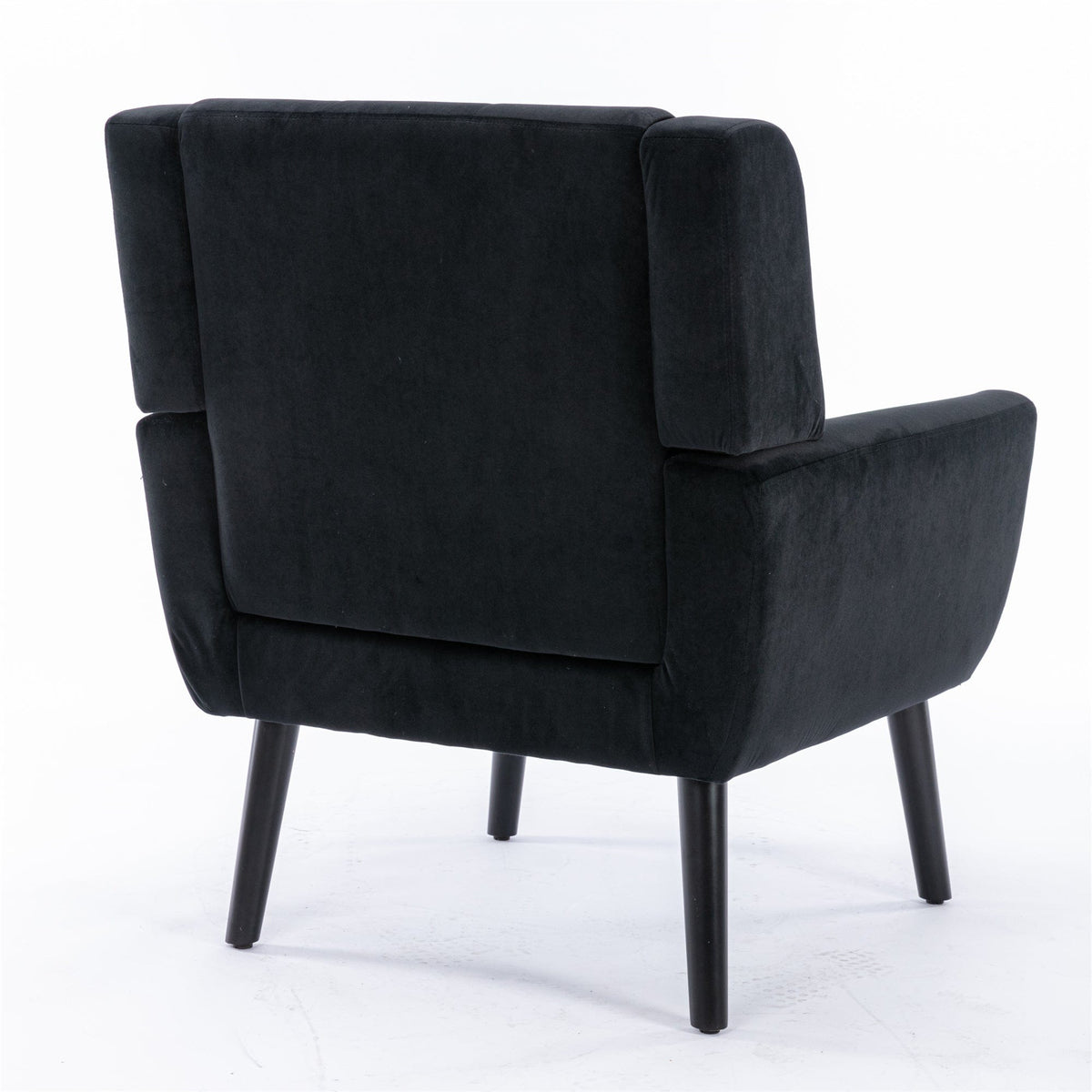 Sofa Chair Set Accent Chair Modern Soft Black Velvet Accent Chair