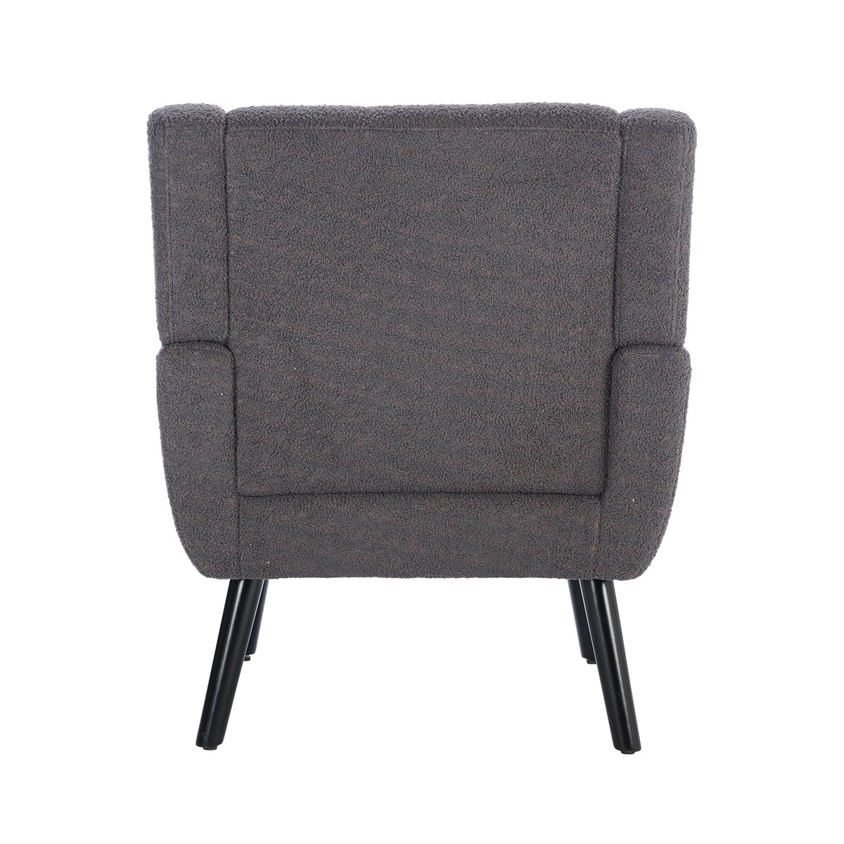 Sofa Chair Set Accent Chair Modern Soft Dark Gray Velvet Upholstered Accent Chair