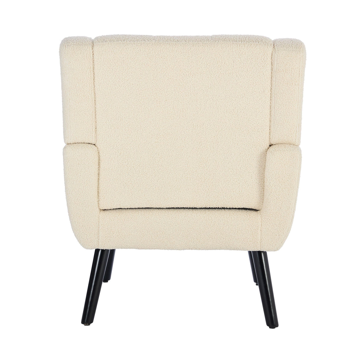 Sofa Chair Set Accent Chair Modern Soft White Velvet Upholstered Accent Chair