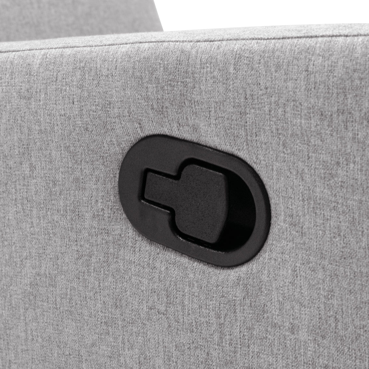 Sofa Chair Set Recliner Chair Modern Gray Upholstered Swivel Recliner Chair