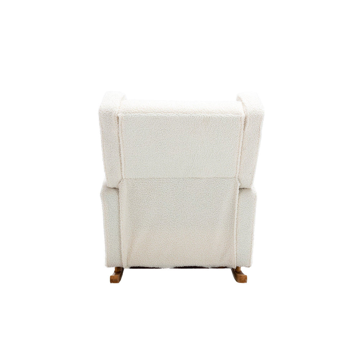 Sofa Chair Set Rocking Chair Mid-Century Modern White Teddy Rocking Chair