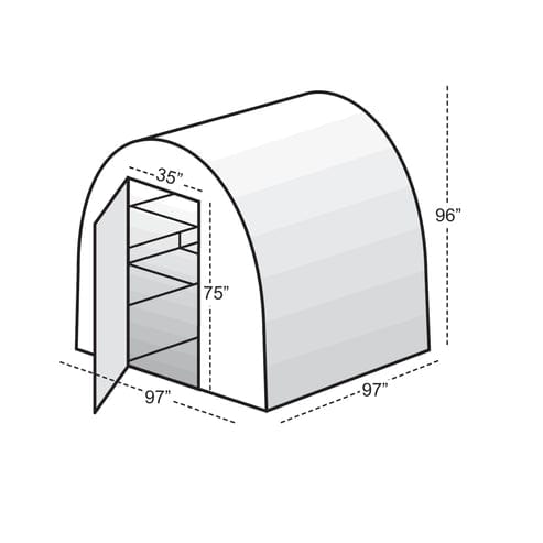 SOLEXX SOLEXX - Gardener's Oasis Greenhouse G-208