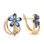 Load image into Gallery viewer, Spring Aurora Floral Earrings
