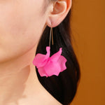 Load image into Gallery viewer, Fariba Spring Floral Hoop Earrings
