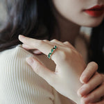Load image into Gallery viewer, Staggering Baguette Crystal Rings
