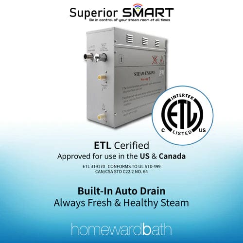 STEAM PLANET Steam Generators Steam planet Superior Smart Steam Generator (WiFi) 6kw-SP6XT