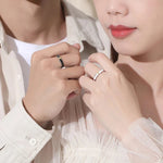 Load image into Gallery viewer, Sun &amp; Moon Matching Couples Rings
