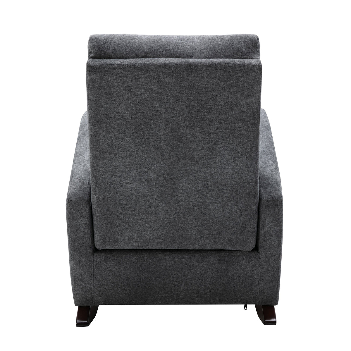 THE FURNITURE CO. Accent Chair Baby Room Dark Gray Modern Rocking Chair