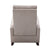 THE FURNITURE CO. Accent Chair Baby Room High Back Tan Cotton Rocking Chair