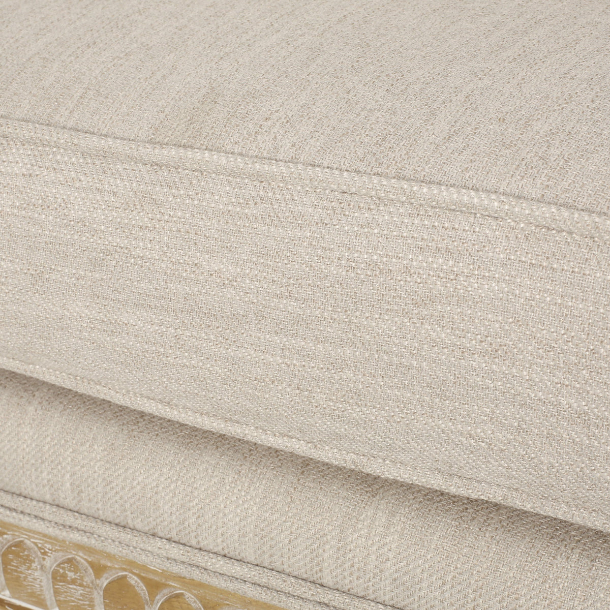 THE FURNITURE CO. Accent Chair Beige Brown French Country Club Chair