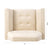 THE FURNITURE CO. Accent Chair Beige Upholstered Chair with Birch Legs