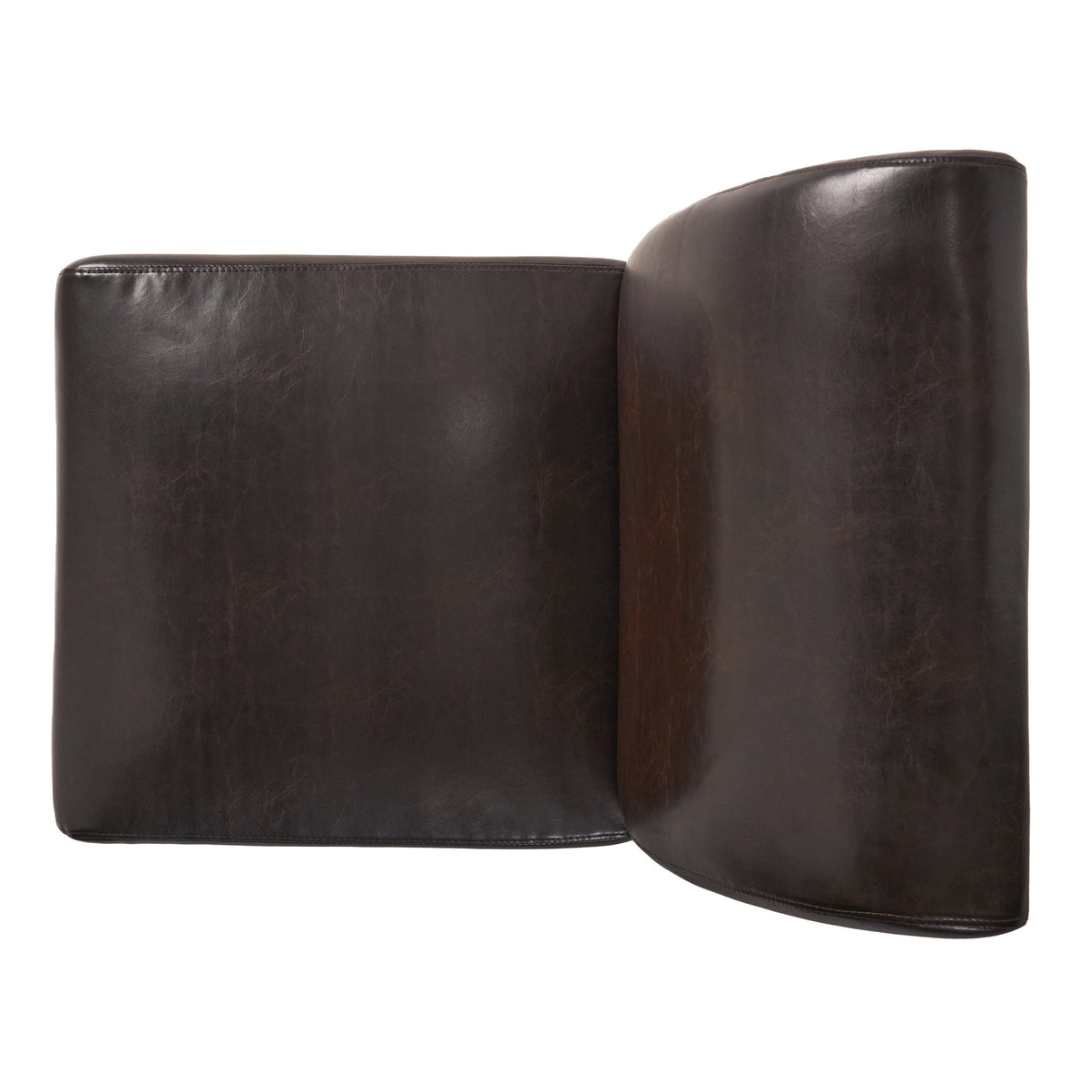 THE FURNITURE CO. Accent Chair Lennon Brown Upholstered Slipper Chair