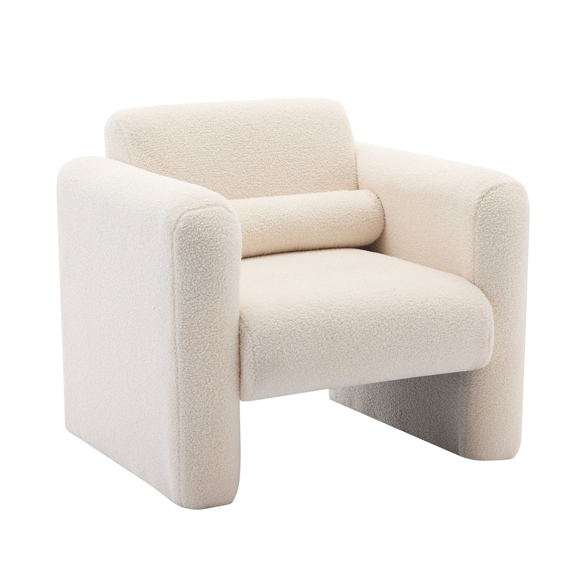 THE FURNITURE CO. Accent Chair Mataki Cream Upholstered Accent Chair