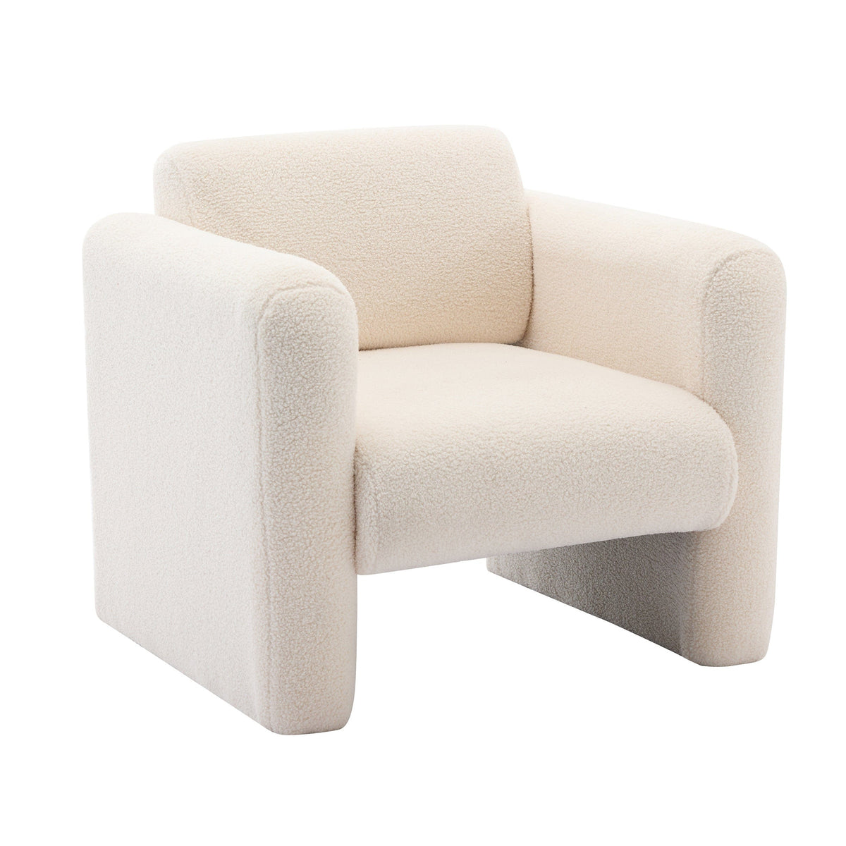 THE FURNITURE CO. Accent Chair Mataki Cream Upholstered Accent Chair