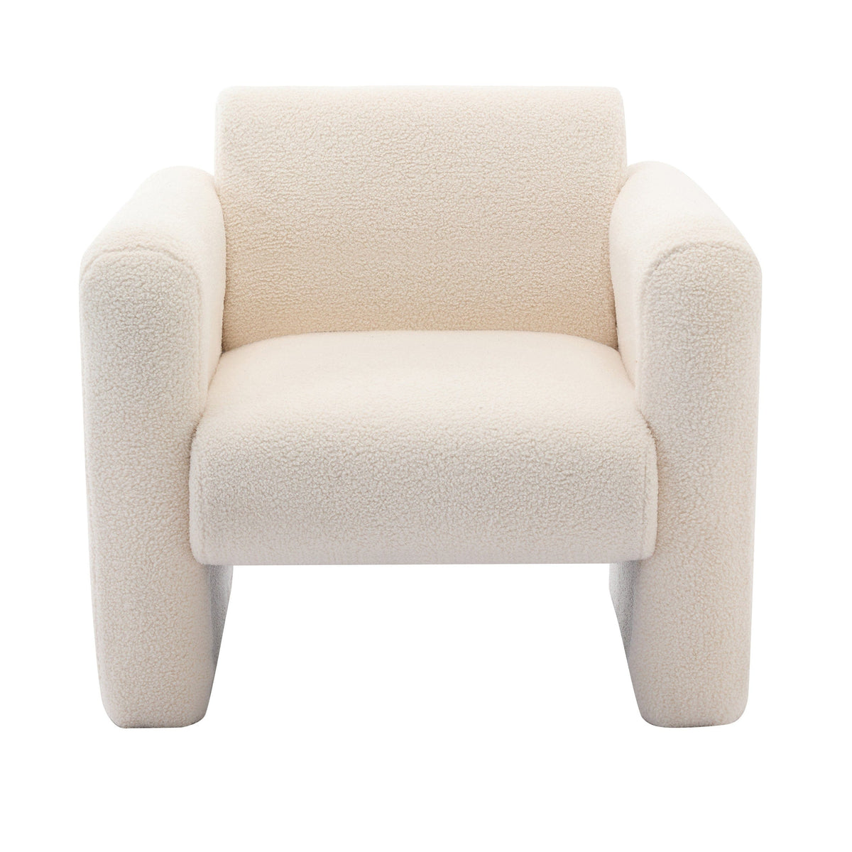 THE FURNITURE CO. Accent Chair Mataki Cream Upholstered Accent Chair