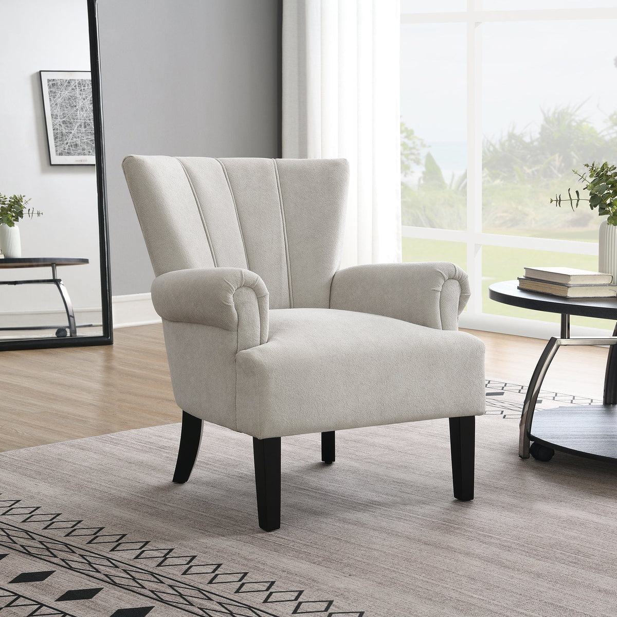 THE FURNITURE CO. Accent Chair Modern Accent Living Room Chairs