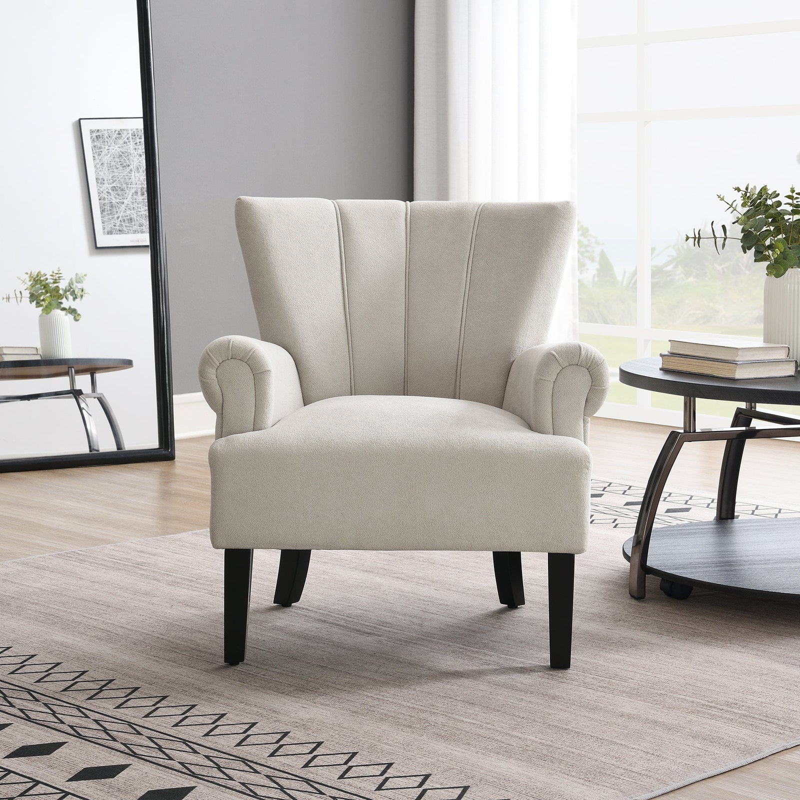THE FURNITURE CO. Accent Chair Modern Accent Living Room Chairs