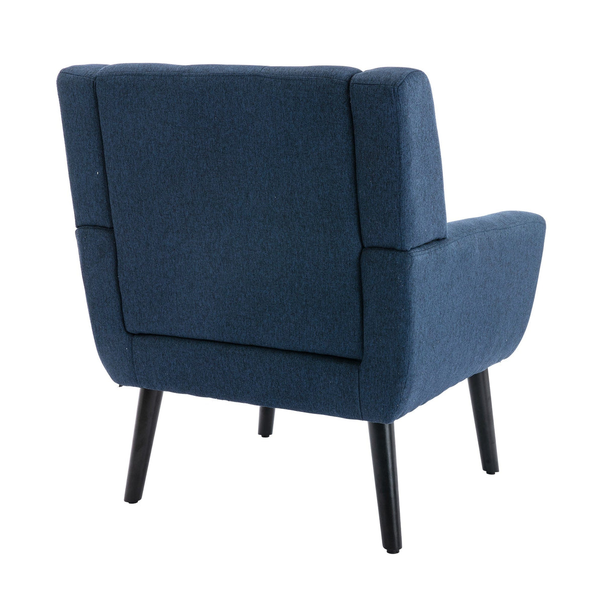 THE FURNITURE CO. Accent Chair Modern Soft Blue Linen Blend Upholstered Accent Chair