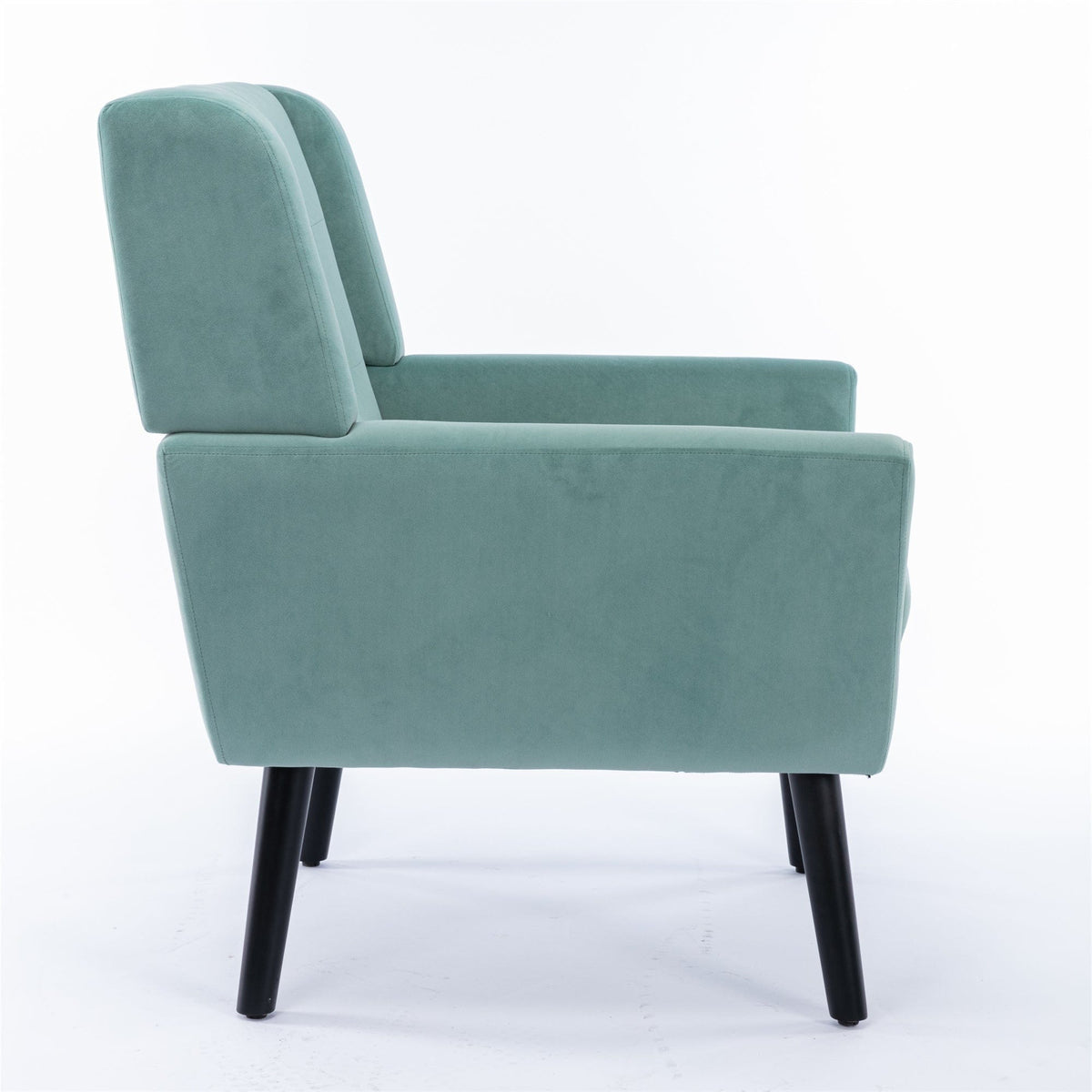THE FURNITURE CO. Accent Chair Modern Soft Mint Green Velvet Accent Chair