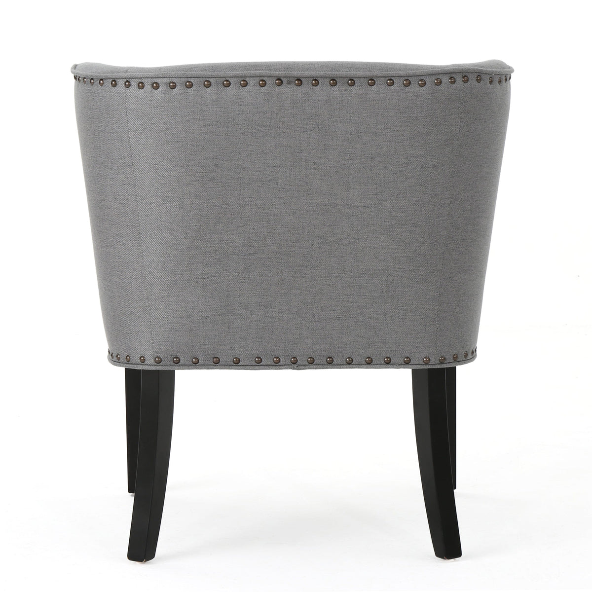 THE FURNITURE CO. Accent Chair Occasional Accent Chair In Gray Fabric