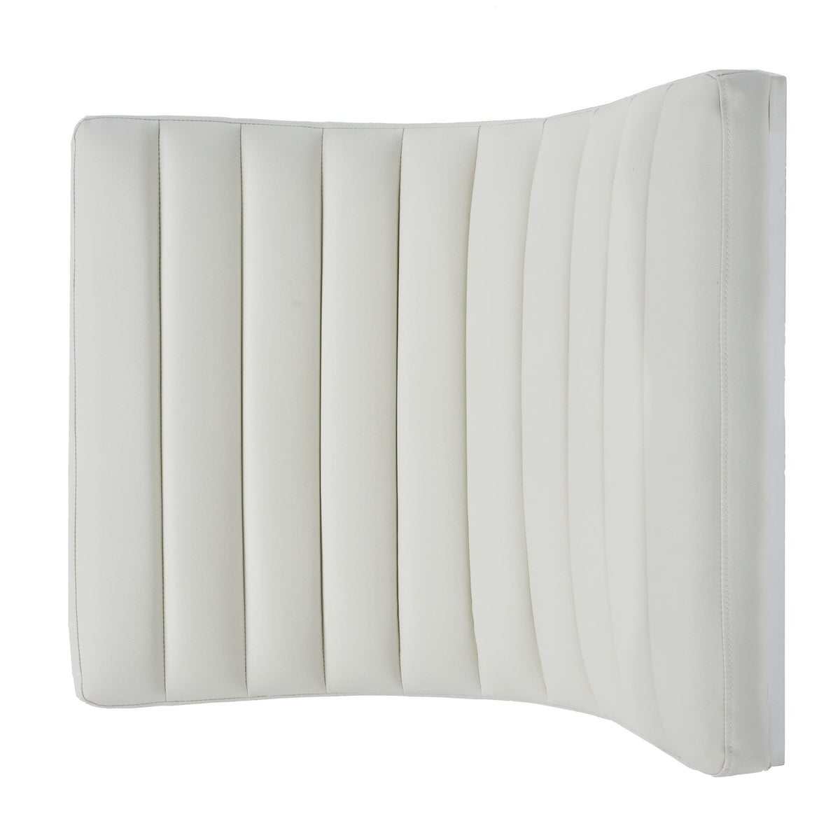 THE FURNITURE CO. Accent Chair Parisian White Leather Sofa Occassional Chair